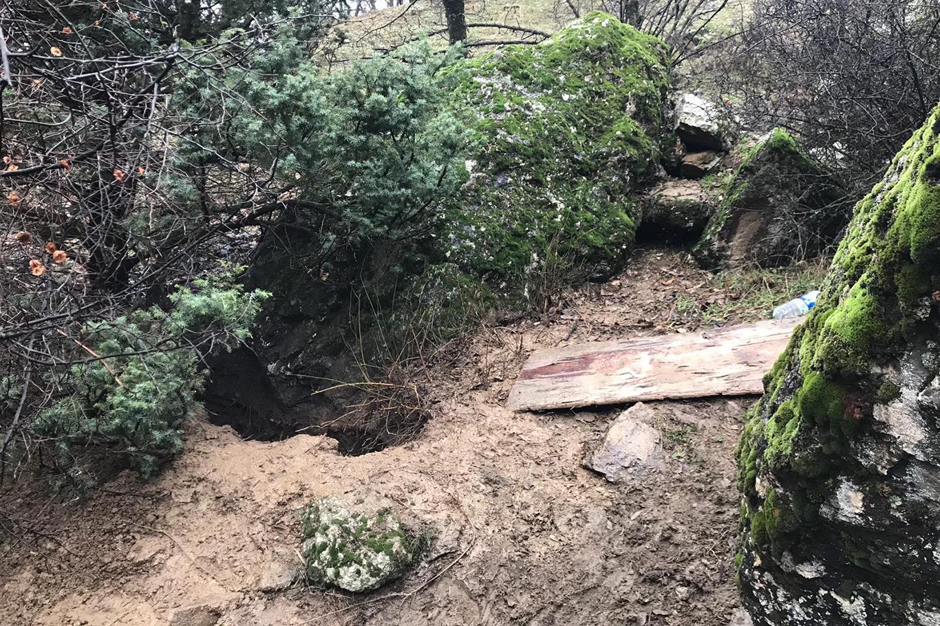 Gri listede aranan PKK'li toprağa gömülmüş vaziyette bulundu Gri listede aranan PKK'li toprağa gömülmüş vaziyette bulundu